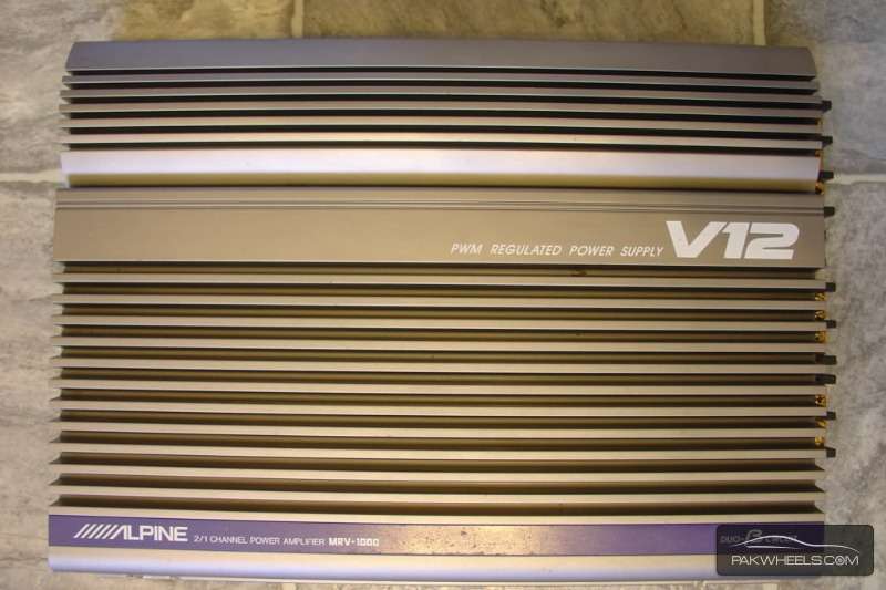 Alpine V12 MRV 1000rms original amplifier  Image-1