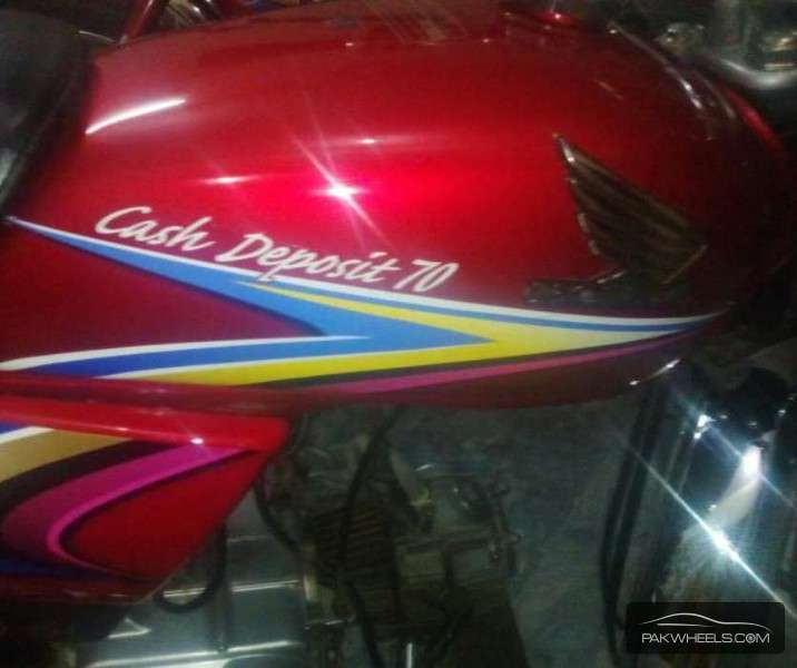 Honda CD 70 Fuel Tank and Side Cover For Sale Image-1
