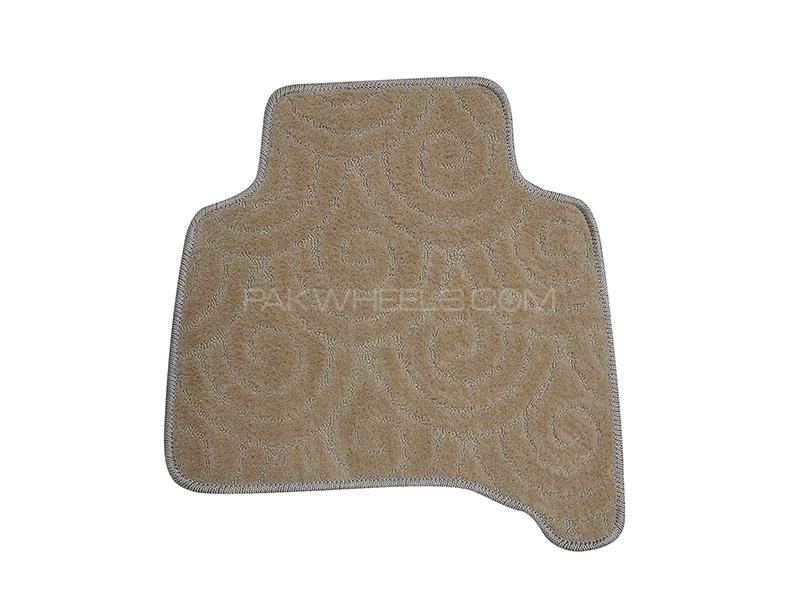 Toyota Prado Carpet Premium Series Beige Car Floor Mats 2009-2021 (P125) Toyota Prado Carpet Premium Series Beige Car Floor Mats 2009-2021 (P125) Image-4