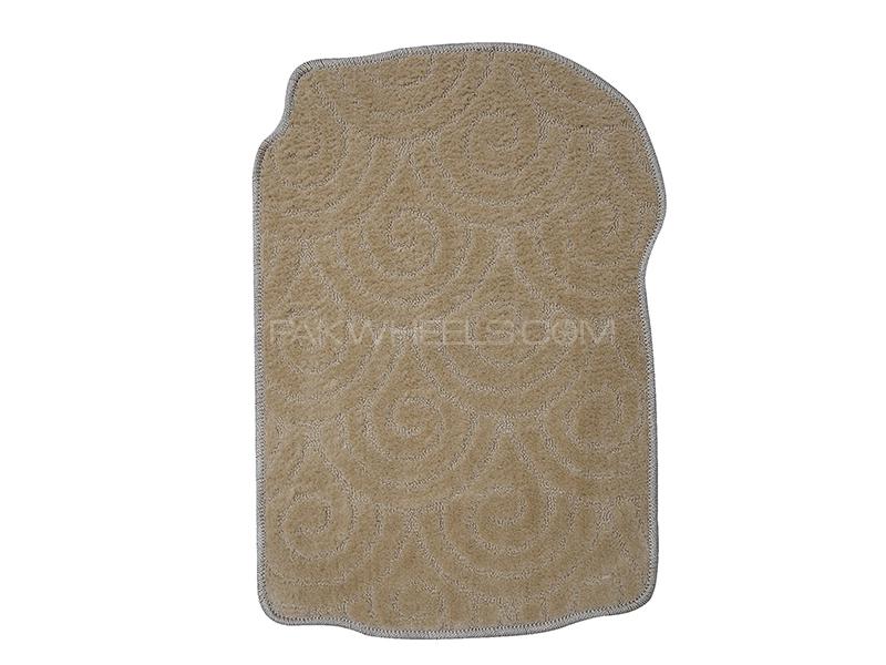 Toyota Prado Carpet Premium Series Beige Car Floor Mats 2009-2021 (P125) Toyota Prado Carpet Premium Series Beige Car Floor Mats 2009-2021 (P125) Image-6