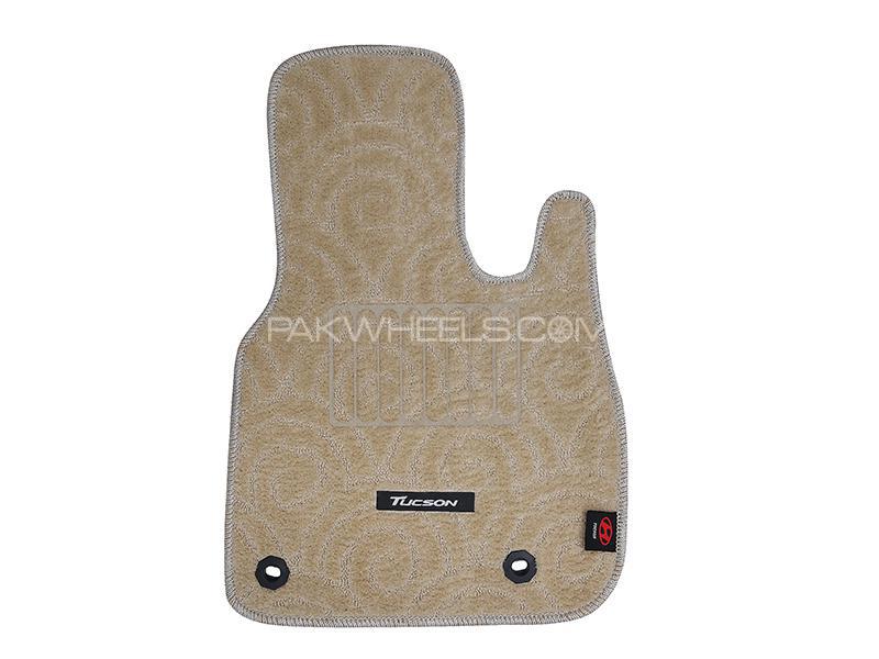 Hyundai Tucson Carpet Premium Series Beige Car Floor Mats (P162) Hyundai Tucson Carpet Premium Series Beige Car Floor Mats (P162) Image-2