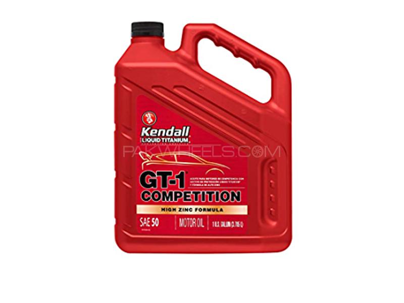 Kendall GT-1 Competition 20W-50 Passenger Car Engine Oil 4L Image-1
