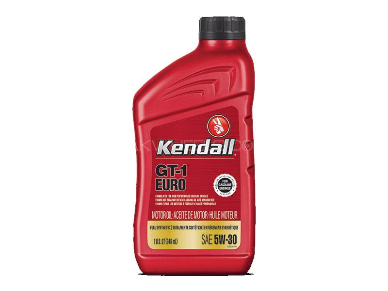 Kendall Gt-1 Euro 5w30 Premium Full-Synthetic Passenger Car Engine Oil For European & American 1L Image-1