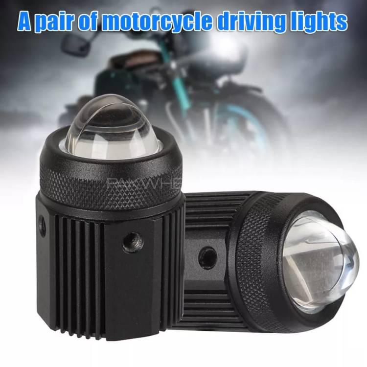 HJG Double Color Powerful Mini Driving Light For Car/Bike Image-1