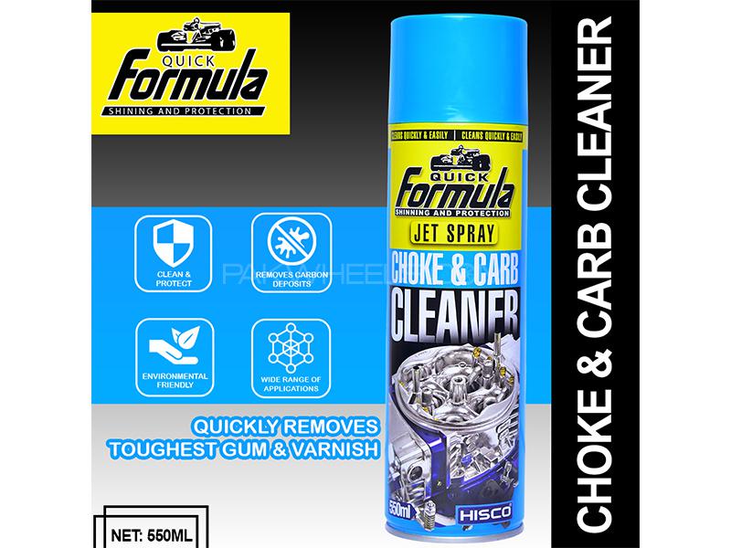 Formula Hisco Carburetor & Choke Cleaner - 550ml Image-1