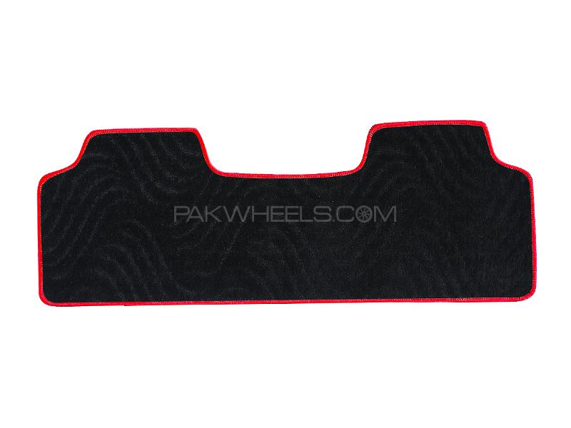 MG HS Carpet Premium Series Black Red Car Floor Mats (P1629) MG HS Carpet Premium Series Black Red Car Floor Mats (P1629) Image-4