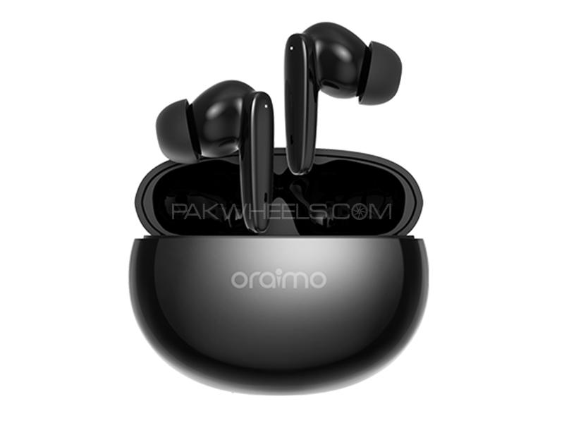 Oraimo Riff Truly Wireless Earbuds - Black - OED-E02D  Image-1