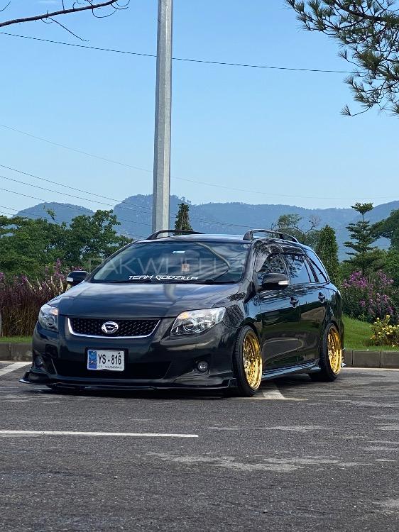 Toyota Corolla Fielder - 2007 Black mamba  Image-1