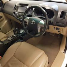 Toyota Fortuner 2.7 4x4
Model 2015
Registered 2015
White
21000 Km
100% Original
25th Anniversary
Climate Control
Wooden Stearing

Location: 

Prime Motors
Allama Iqbal Road, 
Block 2, P..E.C.H.S,
Karachi