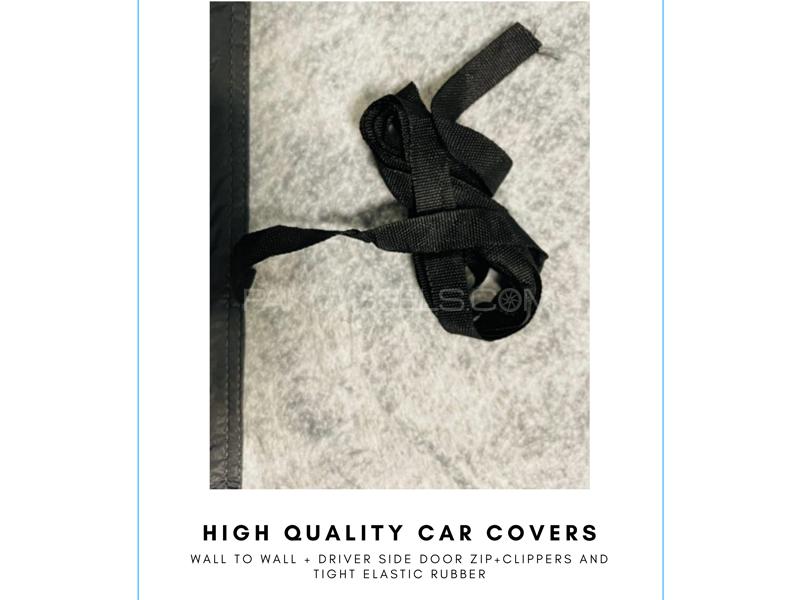 Toyota Prado 2014-2018 Double Coat PVC Cotton Top Cover (P1359) Toyota Prado 2014-2018 Double Coat PVC Cotton Top Cover (P1359) Image-3