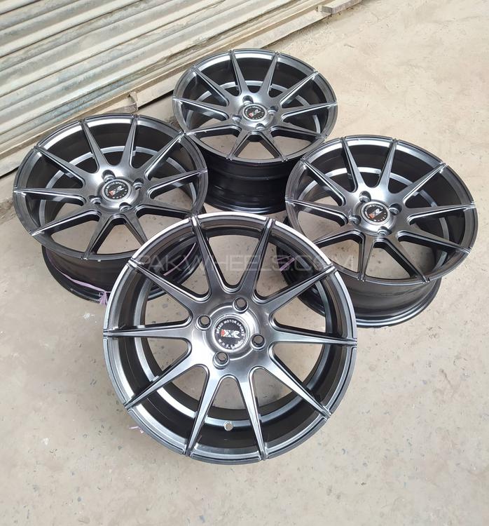 15" Xxr Concave Wheels 4 Nuts 100pcd 7j Image-1