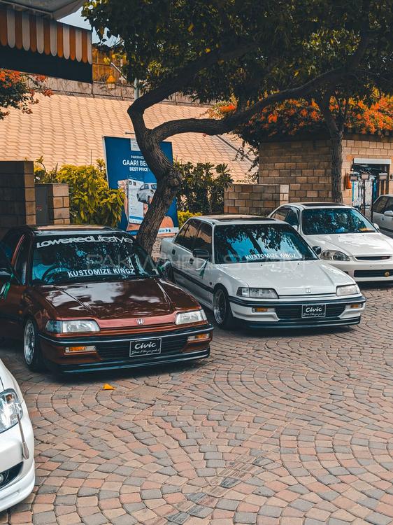 Honda Civic - 1990 white venom  Image-1