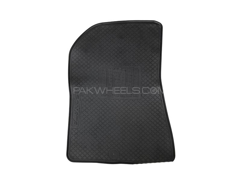 Diamond Latex Premium Black Hyundai Sonata Mats| Plastic | Water Proof | Rubber Mats (P85) Diamond Latex Premium Black Hyundai Sonata Mats| Plastic | Water Proof | Rubber Mats (P85) Image-3