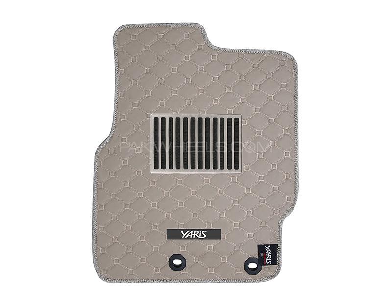 Toyota Yaris 7D Luxury Diamond Series DS Beige Floor Mats (P624) Toyota Yaris 7D Luxury Diamond Series DS Beige Floor Mats (P624) Image-2