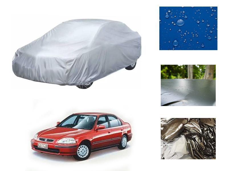 Honda Civic 1996-2000 Parachute Rubber Coated Water Proof Ultra Soft Top Cover  Image-1