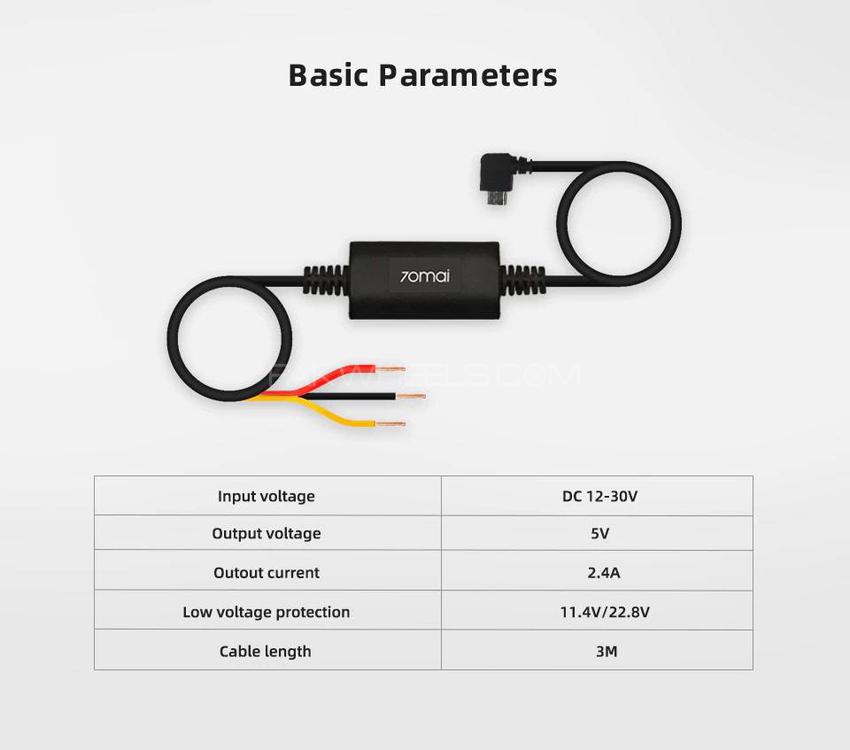 Buy Xiaomi 70mai Midrive UP02 Hardwire Kit for Dash Cam in Karachi ...