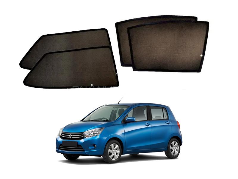 Suzuki Cultus Fix Side Shade Black UV Protection Heat Protection  Image-1