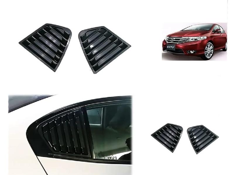 Honda City 2009-2020 Side Glass Louvers 2pcs Honda City 2009-2020 Side Glass Louvers 2pcs Image-3