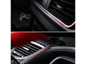 Universal Car Interior Reflective Glow Strip - Red - 5 Meter Universal Car Interior Reflective Glow Strip - Red - 5 Meter