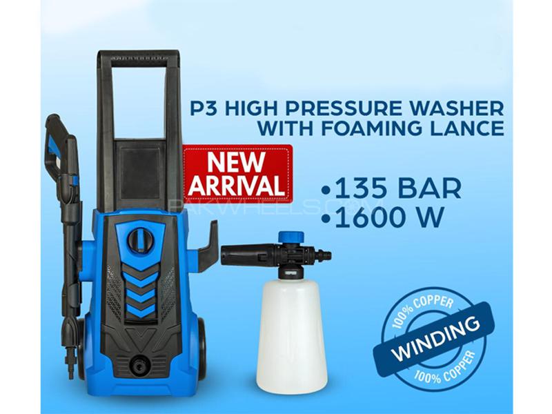 Pioneer P3 135bar 1600w Pressure Washer With Foam Cannon