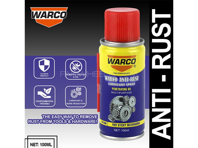 Warco Anti Rust Penetrating Oil Spray - 100ml Image-1