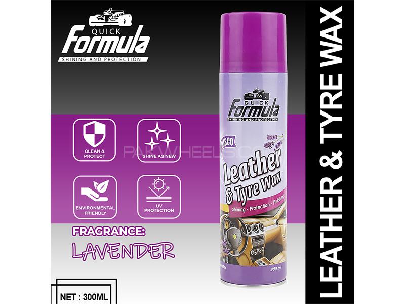 Formula Leather And Tire Wax - 300ml - Lavender 