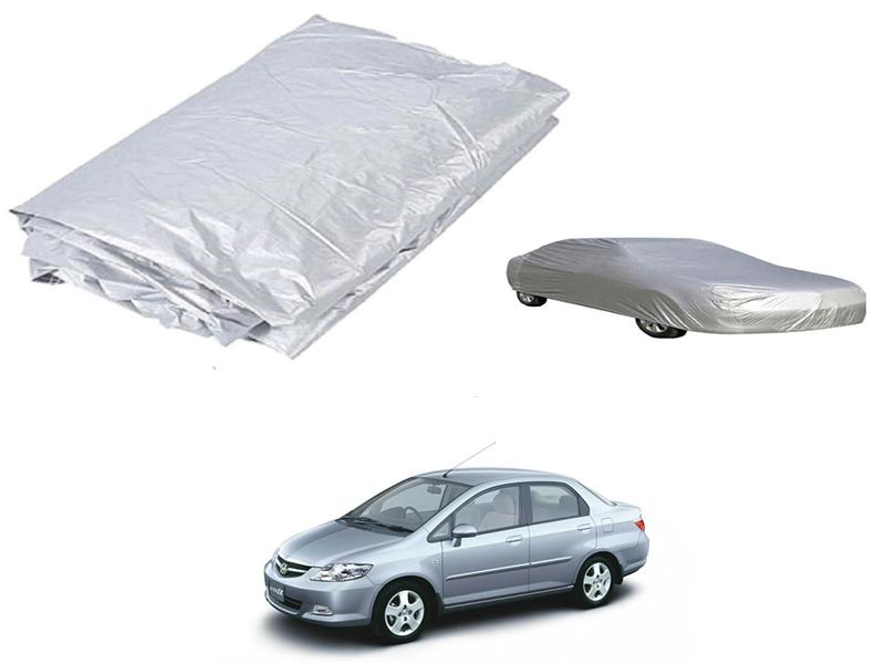 Honda City 2004-2008 Parachute Silver Top Cover  Image-1