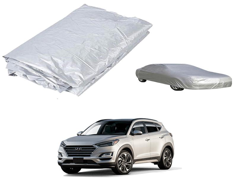 Hyundai Tucson 2020-2022 Parachute Silver Top Cover  Image-1