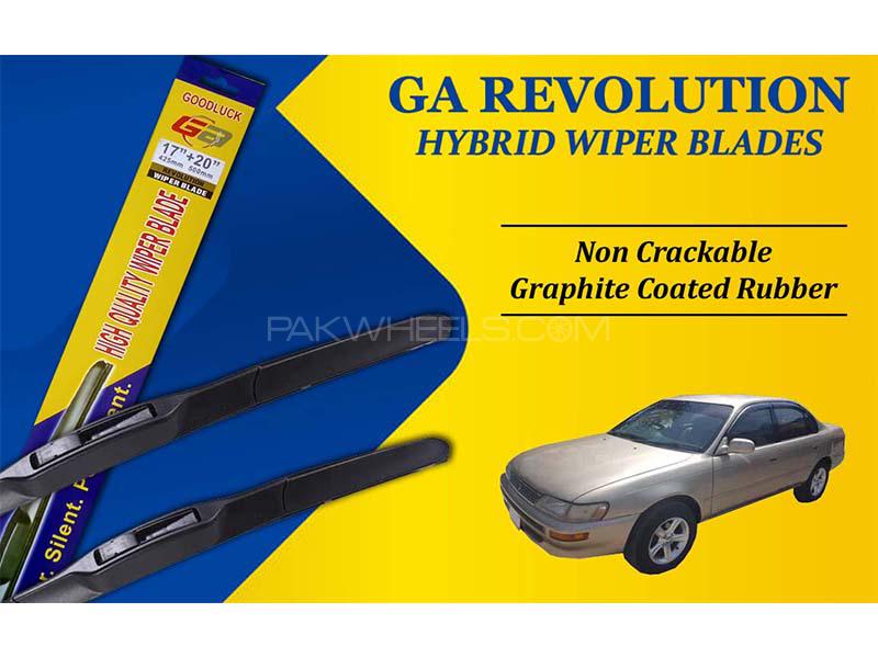Toyota Corolla 1994-2001 GA Revolution Hybrid Wiper Blades | Non Cracking Graphite Coated Rubber