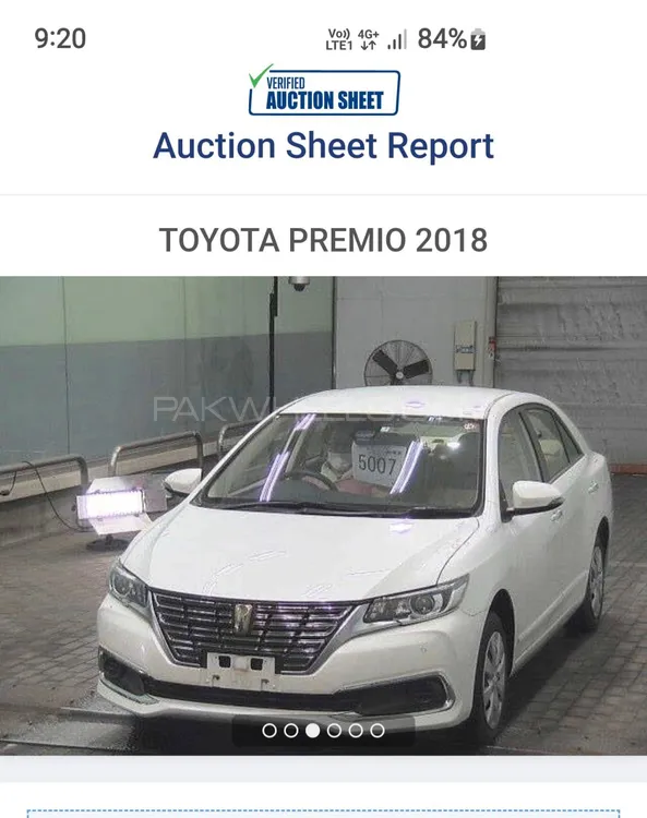 Toyota Premio 2018 for Sale in Lahore Toyota Premio 2018 for Sale in Lahore Image-14