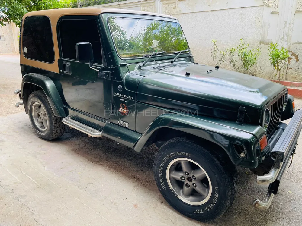 جیپ رینگلر 2002 for Sale in حیدرآباد جیپ رینگلر 2002 for Sale in حیدرآباد Image-2