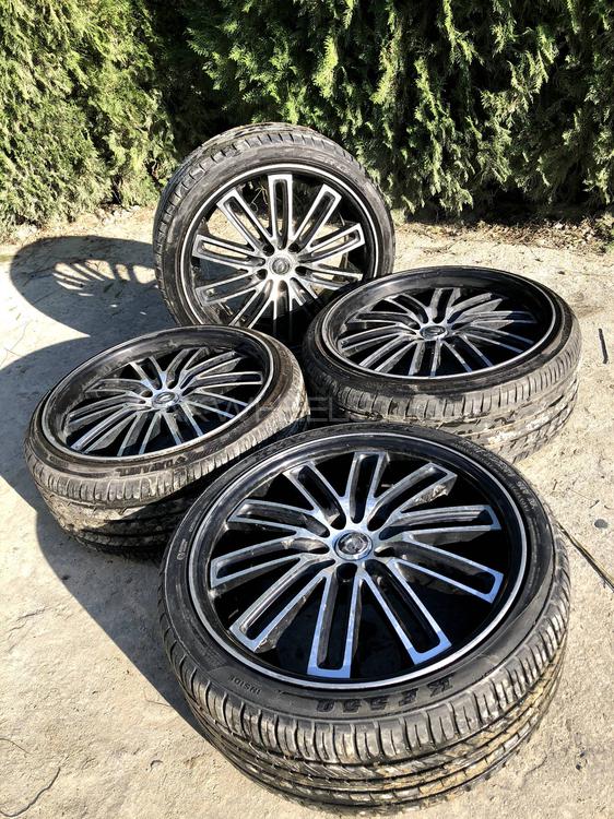 19 inch Alloy rims 114 pcd with New low profile Image-1