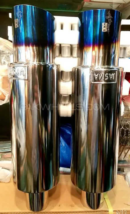 HKS Exhaust Burn Tip Style Large Size for Cars- Length 19 inch-JASMA Approved Image-1