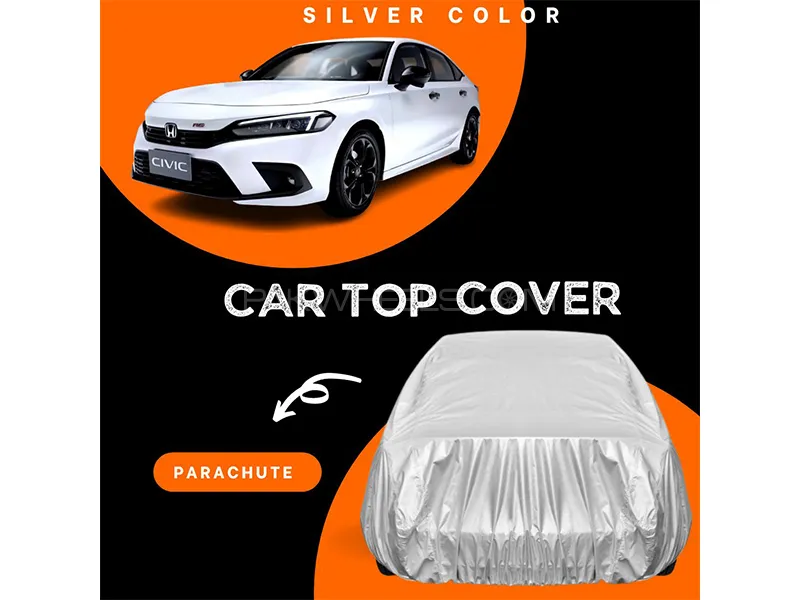 Honda Civic 2022-2023 Parachute Silver Car Top Cover