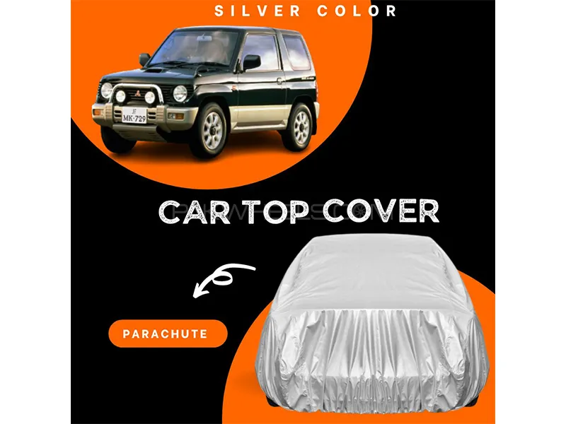 Mitsubishi Mini Pajero 1994-2012 Parachute Silver Car Top Cover