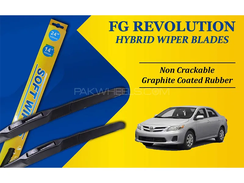 Toyota Corolla 2009-2014 FG Wiper Blades | Hybrid Type | Graphite Coated Rubber