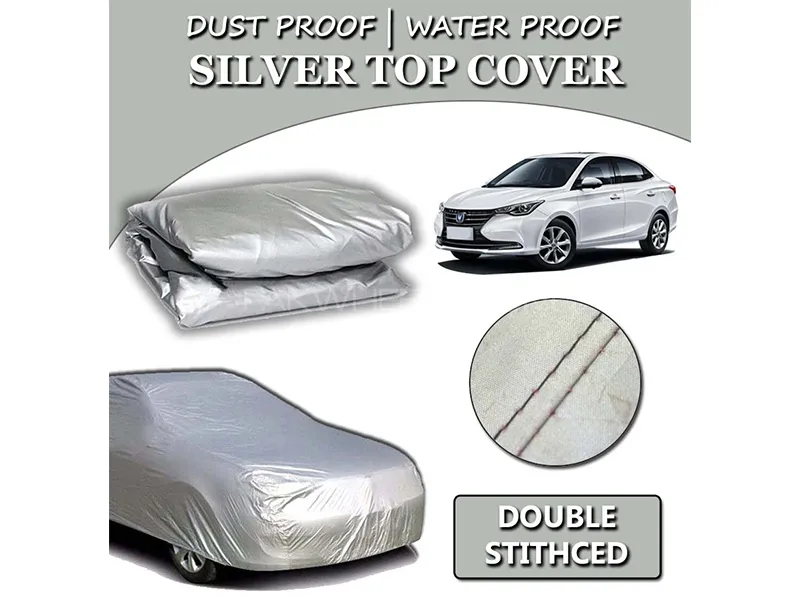 Changan Alsvin 2021-2023 Parachute Silver Car Top Cover | Heat Proof | Double Stitched 