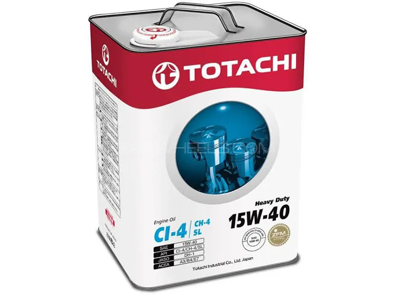 Totachi 15w40 Heavy Duty Cl4 CH4 SL Engine Oil 6L Image-1