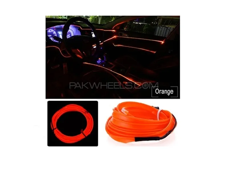 Orange Car Neon 2m Dashboard Light Interior Decor Light