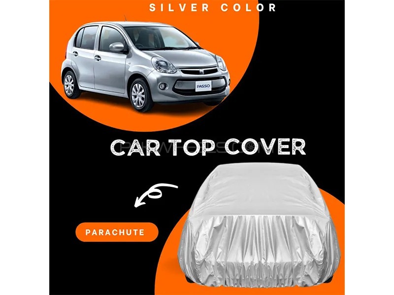 Toyota Passo 2010-2023 Parachute Silver Car Top Cover