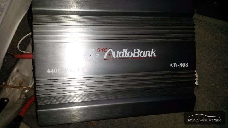 Audio Bank 4400 Watt 4 Channel Brand new Amp For Sale Image-1