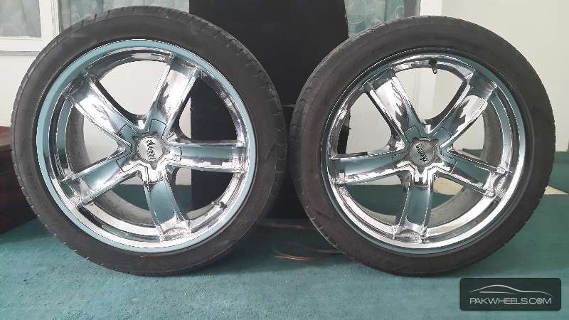 Chrome Alloyrims And Tyres For Sale Image-1