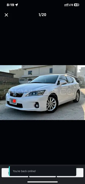 Lexus CT200h 2011 for Sale in Mardan Image-1