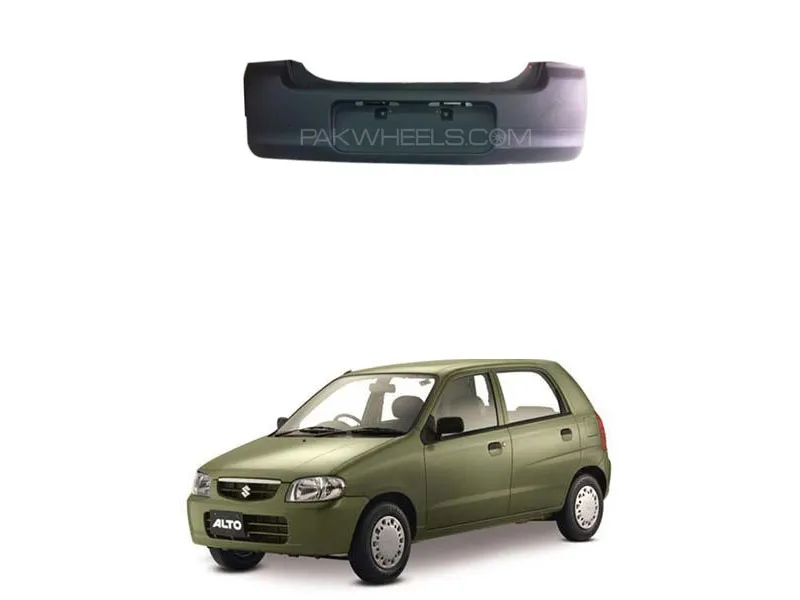 Suzuki Alto 1000cc Rear Bumper Non Painted Local Image-1