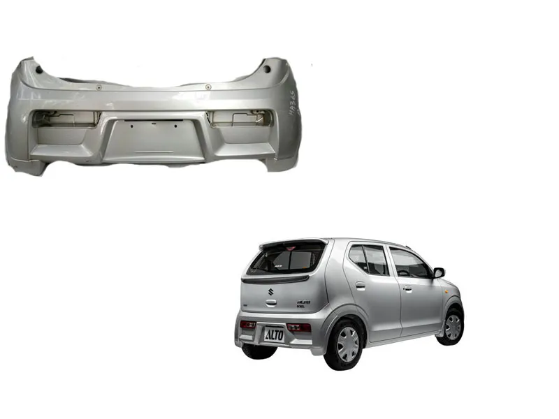 Suzuki Alto New 660cc Rear Bumper Non Painted Taiwan Image-1