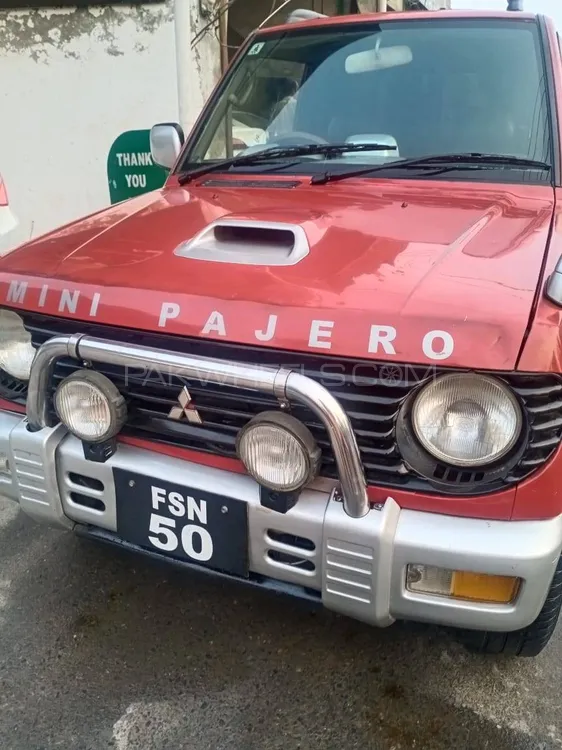 Mitsubishi Pajero Mini 1995 for Sale in Faisalabad Image-1