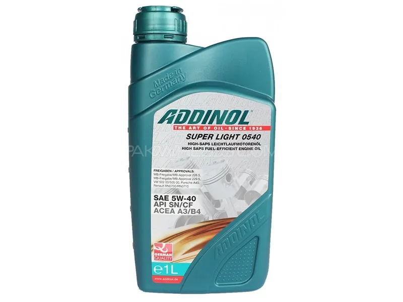 Addinol Super Light 5W-40 ACEA A3 / B4 SN/CF Engine Oil - 1 Litre Image-1