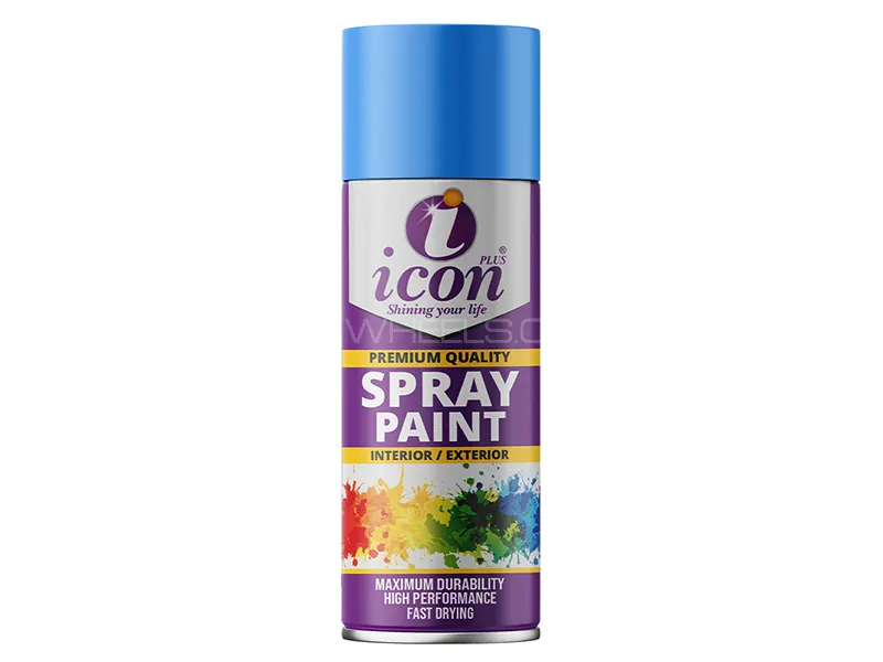 Icon Plus Spray Paint 300ml - Sky Blue  Image-1