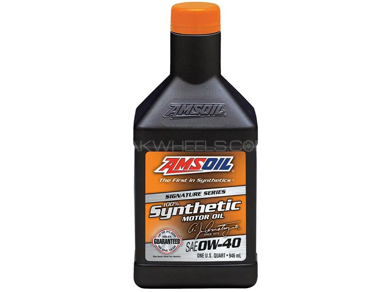 AMSOIL Signature Series 0W-40 Synthetic Motor Oil SP - 1 Litre Image-1