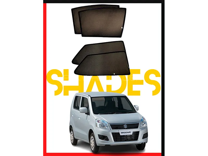 Suzuki Wagon R 2014-2023 Car Door Window Shades - 4 Pcs 